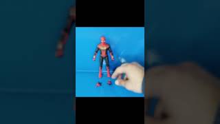 Marvel Legends Spider Man Integrated Suit Review No Comment SHORT 4 figures collectibles asmr [upl. by Atileda]