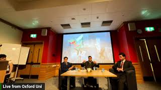 🔴 Live From Oxford University  Upcoming Elections in Pakistan With Syed Zulfikar Bukhari [upl. by Shamma927]