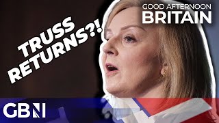 Liz Truss 20  Secret plan sparked to overthrow Rishi Sunak and bring in new Tory leader [upl. by Reifinnej]