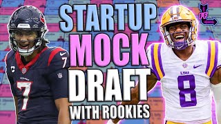 UPDATED DYNASTY STARTUP MOCK DRAFT Superflex  TE Prem  2024 Dynasty Fantasy Football [upl. by Harlan]