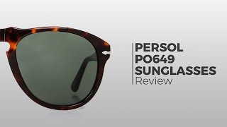 Persol PO649 sunglasses review  SmartBuyGlasses [upl. by Edora]