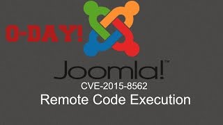 0Day  Ejecucion de Codigo Remoto en Joomla  CVE20158562 [upl. by Buderus]