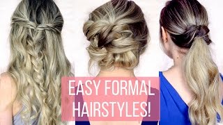 Prom  Formal Hairstyles for Long Hair  Hair Tutorial [upl. by Mano]