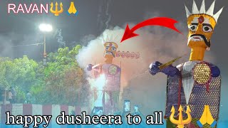 HAPPY DUSHEERA TO ALL  dushera ravan VRcreations subscribe viralvideos [upl. by Artaed896]