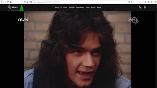 Van Halen interview and Spanish Fly solo 1979 June 15th [upl. by Emilio917]