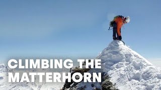 Worlds Fastest Person to Climb the Matterhorn  Dani Arnold [upl. by Cleti]