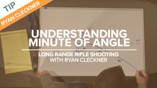 Understanding Minute of Angle MOA  LongRange Rifle Shooting with Ryan Cleckner [upl. by Maillliw994]