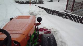 Cleaning snow with Tomo Vinković TV  731 [upl. by Ahsiyt]