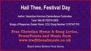 Hail Thee Festival Day  Hymn Lyrics amp Music [upl. by Aala]