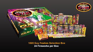 Bright Star Fireworks  1505 Guy Fawkes Selection Box [upl. by Tirrag]