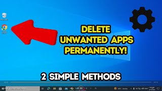 How to Uninstall Programs in Windows 10  2 Easy Methods to Uninstall Apps on Windows 10 [upl. by Bevis]