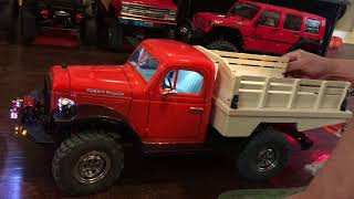 ProLine 1946 Dodge Power Wagon on SCX10II crawler [upl. by Loeb220]