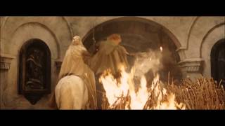 The Lord of the Rings  The Death of Denethor Extended Edition HD [upl. by Dnalyr]