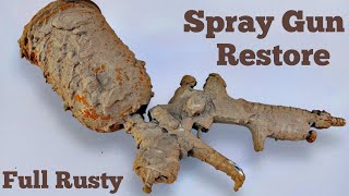 Old rusty Spray gun Restore  Gun Reastoratin Tools Restoration  BS Hands [upl. by Ripp]