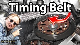 How to Replace a Timing Belt in Your Car [upl. by Etnasa]