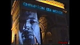 Coupe du Monde 1998  Champs Elysées  Direct Live [upl. by Ttegirb]