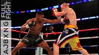 Full Fight  Anthony Joshua Vs Gary Cornish TKO [upl. by Susanne]