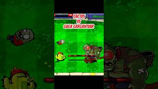 CACTUS VS GIGA GARGANTUARshorts short pvz plantsvszombies trending gaming pvz [upl. by Oiramat]