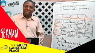 Demonstrativpronomen 1 Demonstrative Pronouns  GERMAN LESSON 70 [upl. by Gothard]