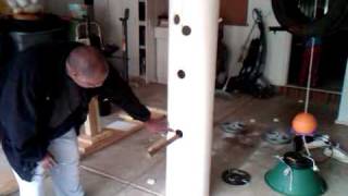 Building a Wing Chun Dummy Part 1 [upl. by Iaj]