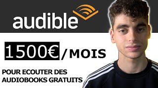 Gagner de l’argent 1500€mois pour lire des AUDIOBOOKS GRATUITS sur AudibleARGENT PAYPAL GRATUIT [upl. by Weinreb]