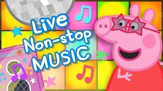 Peppa Pig Official Music Videos 🐷 Peppa Pig Music amp Songs 247 🪩 Peppa Pig Theme Tune Remix amp More [upl. by Deanna]