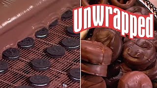 How ChocolateCovered Oreos Are Made from Unwrapped  Unwrapped  Food Network [upl. by Sand]