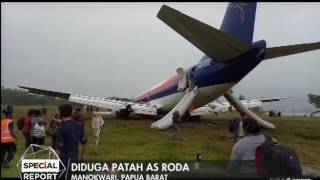 Detikdetik Pesawat Sriwijaya Air Tergelincir di Manokwari  Special Report 3105 [upl. by Ulani]