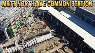 CONCRETE PIPES NAKALATAG NAMRT7 NORTH AVE COMMON STATION UNIFIED GRAND CENTRAL STATION UPDATE [upl. by Gav903]