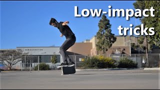 5 Types of LowImpact Skate Tricks [upl. by Aronas]