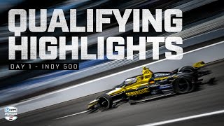 Qualifying Highlights  2024 Indianapolis 500  Day 1  INDYCAR SERIES [upl. by Pearl300]