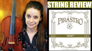 Pirastro Oliv Gut Violin Strings  Review  Katy Adelson [upl. by Otto]