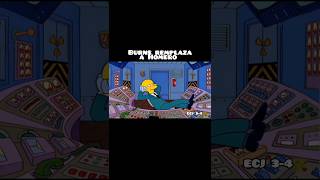 Burns remplaza a Homero 🤣 thesimpsons homersimpson humor shorts shortsfeed shortsviral [upl. by Ynnam18]