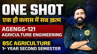 ONE SHOT CLASS  COMPLETE AGRICULTURE ENGINEERING BSC AGRICULTURE SECOND SEMESTER IN ONE CLASS [upl. by Leval295]