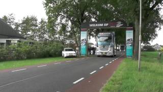 Uittocht Vrachtwagens Truckfestijn Balkbrug 2014 [upl. by Snilloc]