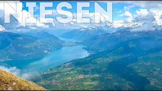 Niesen Swiss Alps Switzerland  Walking Tour 4K HDR Dolby Vision [upl. by Wolram]