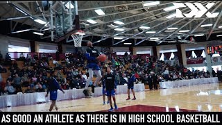 2018 NBA DraftEligible Anfernee Simons HoopHall Pregame Warmups [upl. by Cordier395]