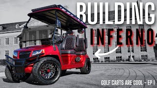 Building The Sickest Evolution D5 On The Planet  Golf Carts Are Cool Ep 1 [upl. by Aicilif]