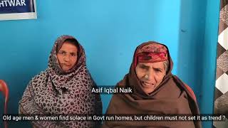 Old age men amp women find solace in Govt run homes but children must not set it as a trend  Watch [upl. by Hsital745]