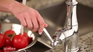 Moen Brantford Pull Down Kitchen Faucet with MotionSense [upl. by Arehahs]