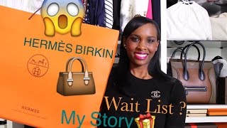 My Experience Buying Hermès Birkin Bag 👜 Hermes Birkin 35cm [upl. by Bullock]