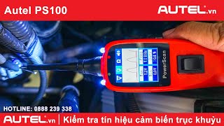 Autel PS100 đo xung tín hiệu cảm biến trục khuỷu xe Toyota Innova  Autelvn [upl. by Kyre]