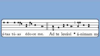 Ad Te Levavi First Sunday of Advent Introit [upl. by Blaire]