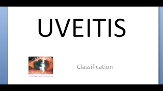 Ophthalmology 159 a Uveal Tract Anatomy Uvea Uveitis Classification eye What is classify parts [upl. by Raine]