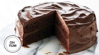 Professional Baker Teaches You How To Make CHOCOLATE CAKE [upl. by Rihana]