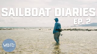 Fly Fishing a Tropical Island in the Caribbean SAILBOAT DIARIES ep 2 [upl. by Samella847]