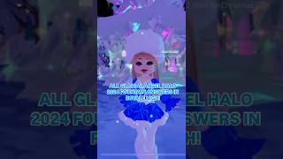 GLACIAL ANGEL HALO 👼 All Fountain Answers royalehigh royalehighroblox [upl. by Gabey]