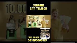 AVITEX GOLD Juarane Cat Tembok [upl. by Aerdnad]