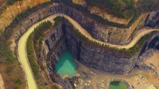 Atlantas Bellwood Quarry 450 feet deep Atlanta Westside Park Atlanta water reserve [upl. by Libys918]