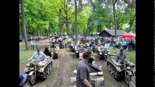 Kettenkrad Overloon Militracks 2012 World Record [upl. by Ahsemad]